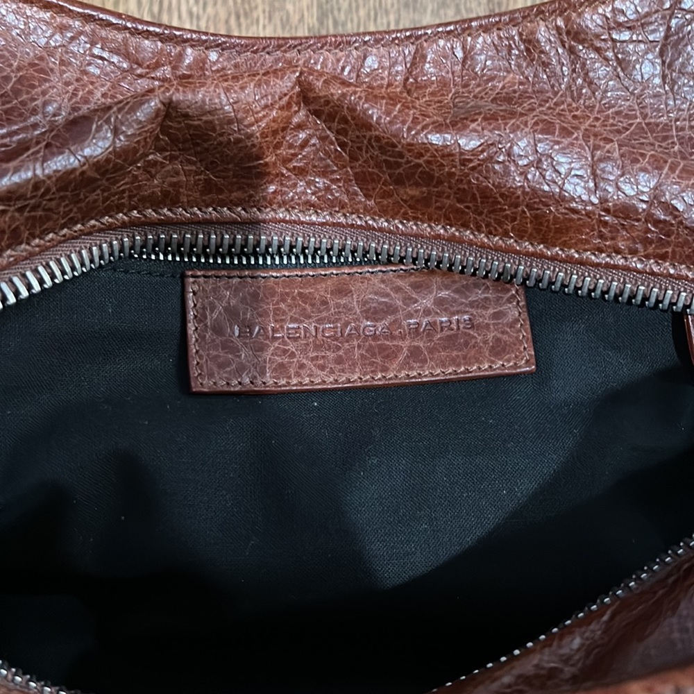Brown authentic Balencia bag! - Picture 2 of 5